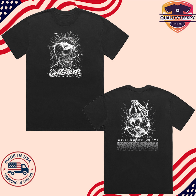 The Offspring Mohawk Skull Tee