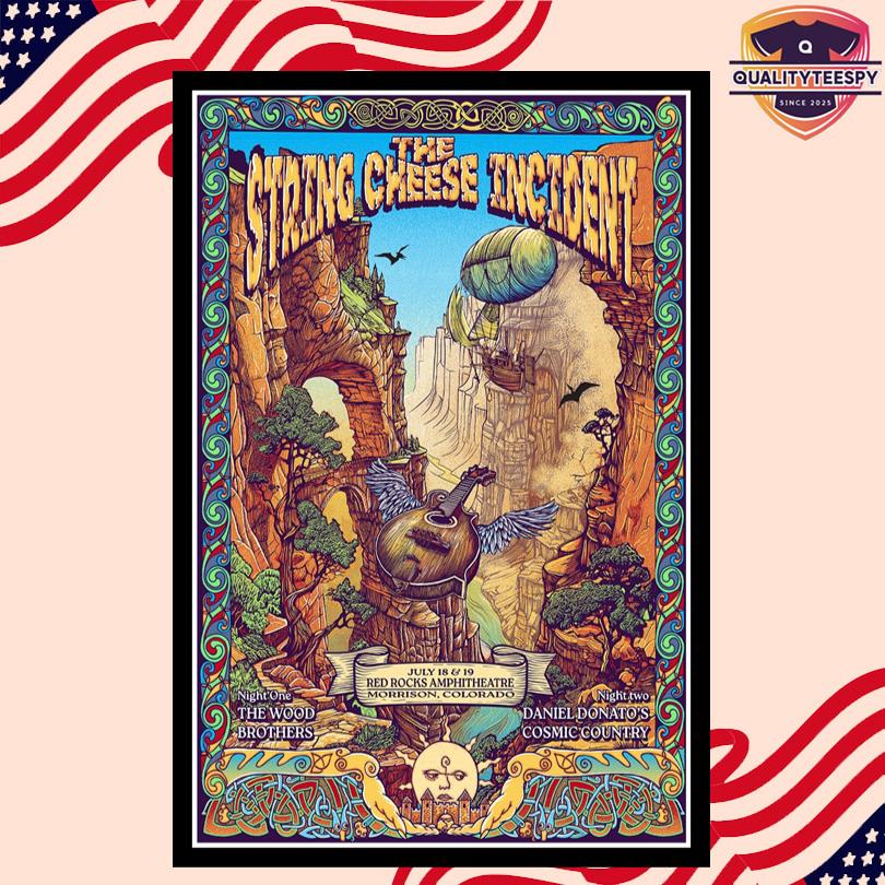 The String Cheese Incident July 18-19 2025 Morison CO Poster