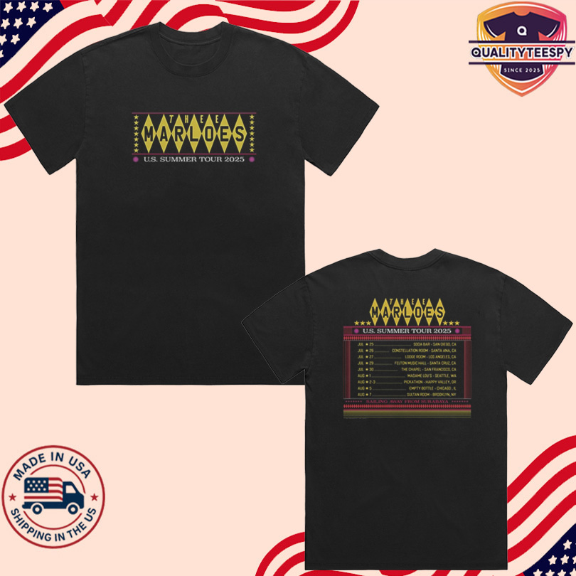 Thee Marloes US Summer Tour shirt