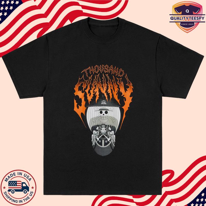 Thousand Sunny Metal Art Tee