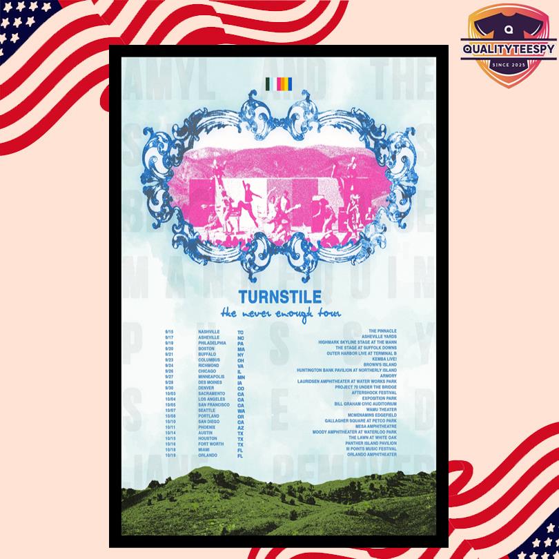 Turnstile Live Concert Art Print