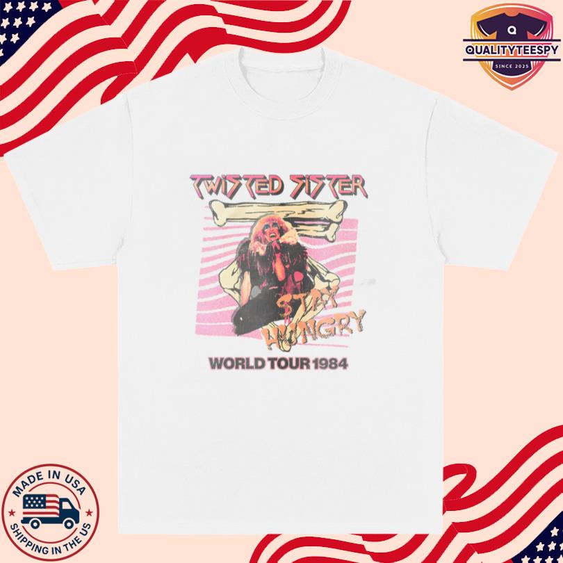 Twisted Sister Stay Hungry World Tour T-Shirt