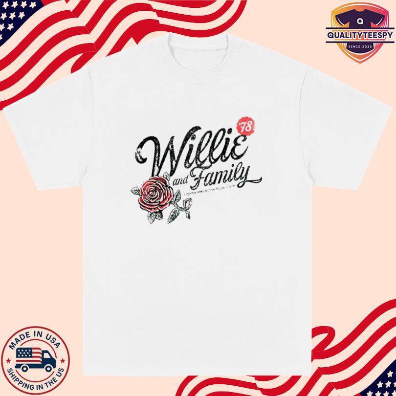Willie & Family \'78 Roses Tee