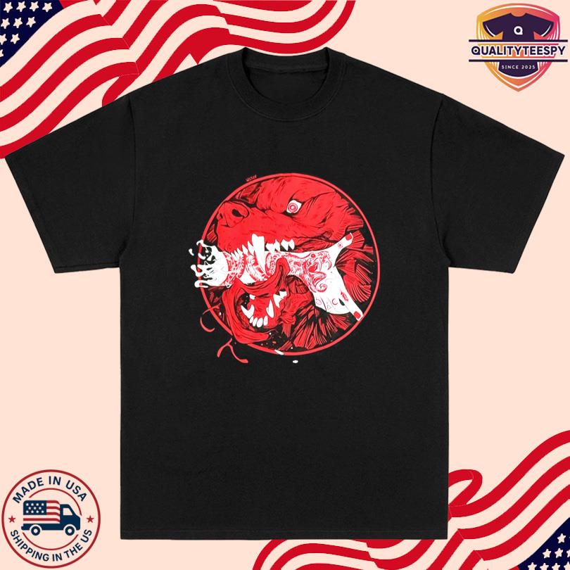 WolfSkullJack Hand That Feeds Tee