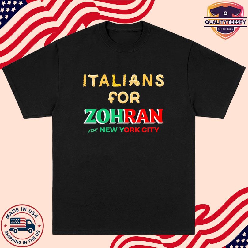 Yungiz Italians For Zohran For New York City Merch